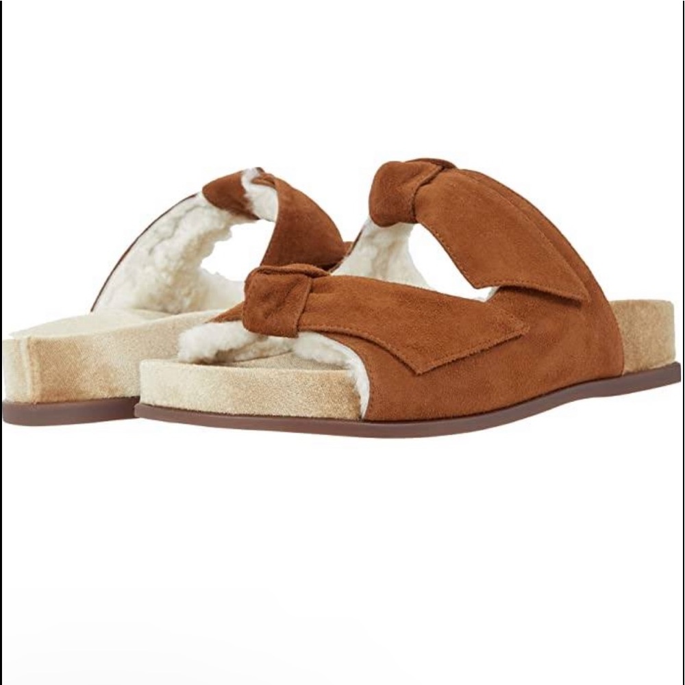 Alexandre Birman Clarita Slide Fur